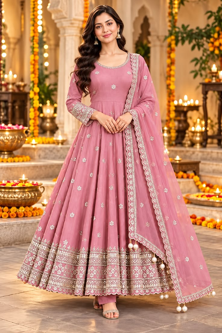 Festive Anarkali Suit